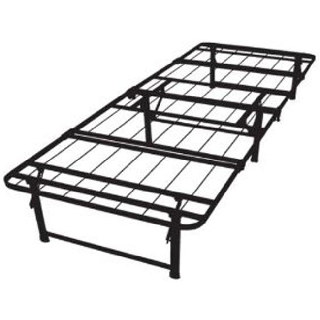 Twin XL-size Steel Folding Metal Platform Bed Frame