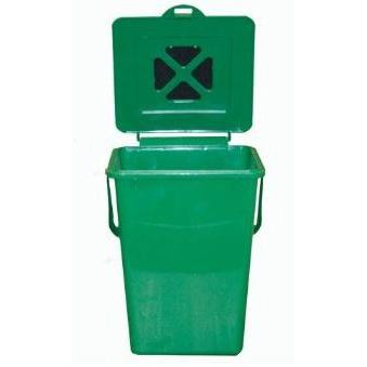 2.4 Gallon Kitchen Composter Compost Waste Collector Bin - Green