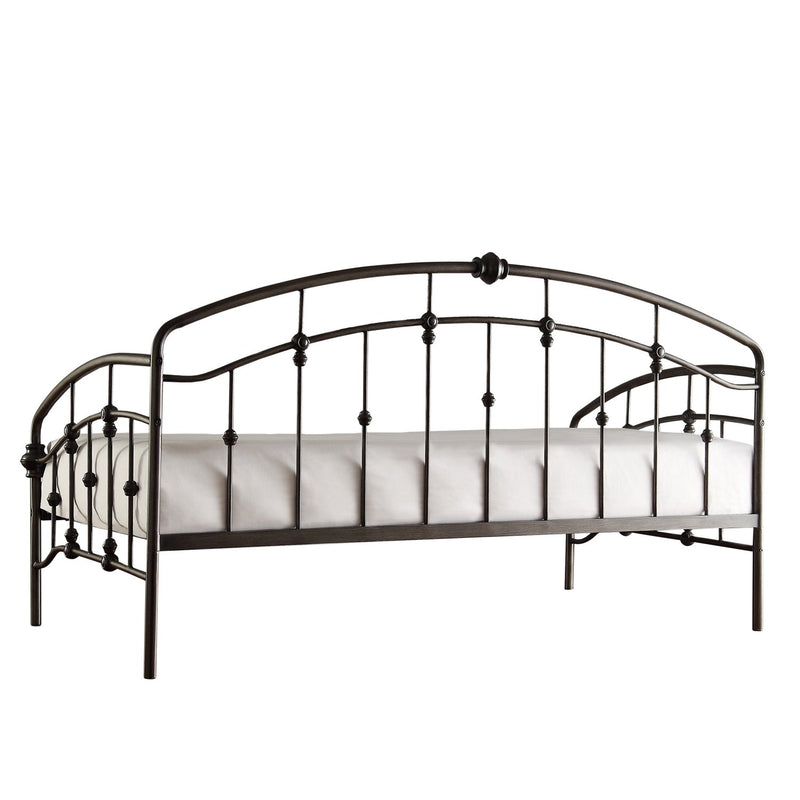 Twin Metal Daybed in Antique Dark Bronze Finish