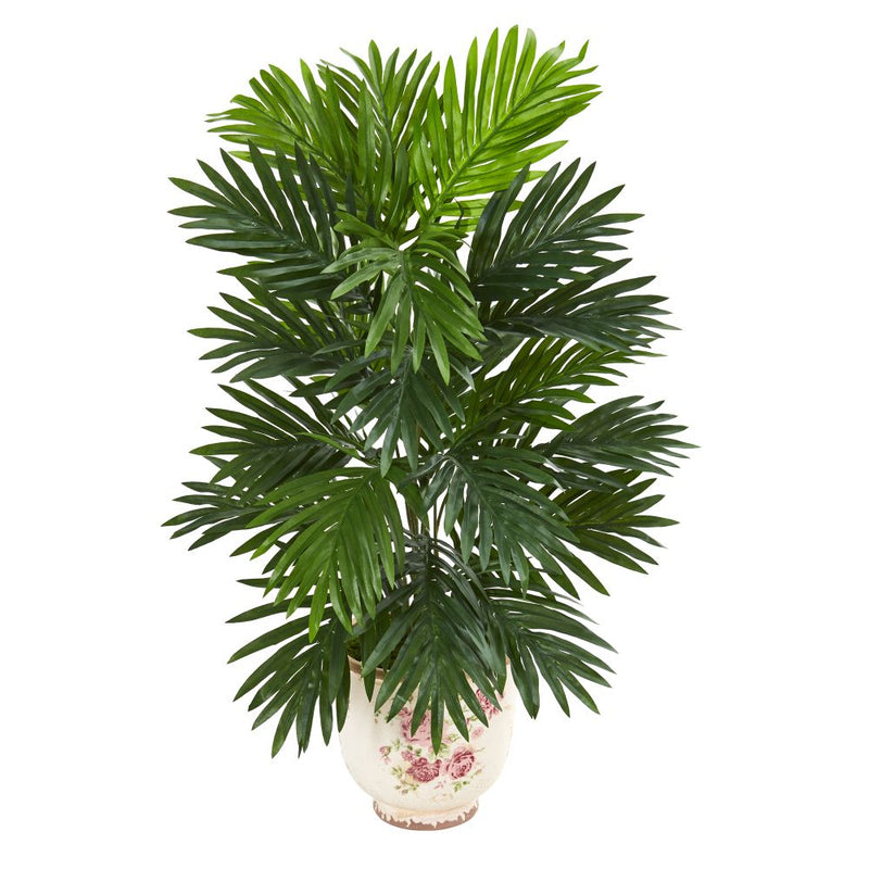 25” Areca Palm Artificial Plant in Floral Planter Default Title