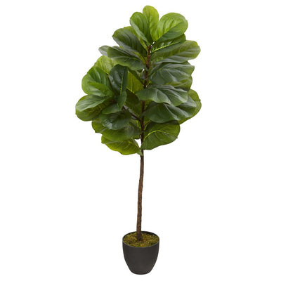 46” Fiddle Leaf Artificial Tree (Real Touch) Default Title