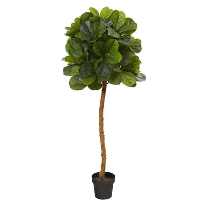 5’ Fiddle Leaf Artificial Tree (Real Touch) Default Title