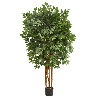 5’ Super Deluxe Ficus Artificial Tree with 2100 Bendable Branches Default Title