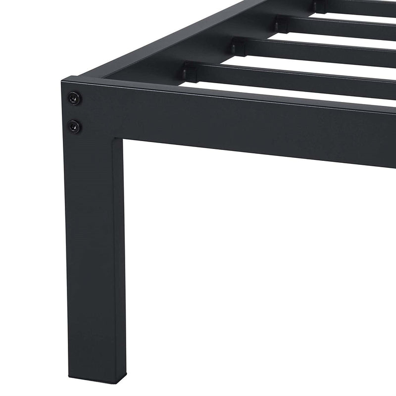 Twin size 16-inch High Heavy Duty Metal Platform Bed Frame